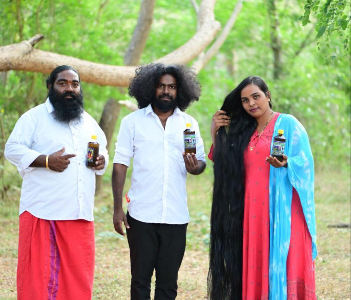 HAKKI PIKKI ADIVASI NEELAMBARI HERBAL HAIR OIL