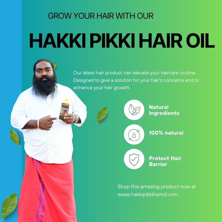 HAKKI PIKKI ADIVASI NEELAMBARI HERBAL HAIR OIL